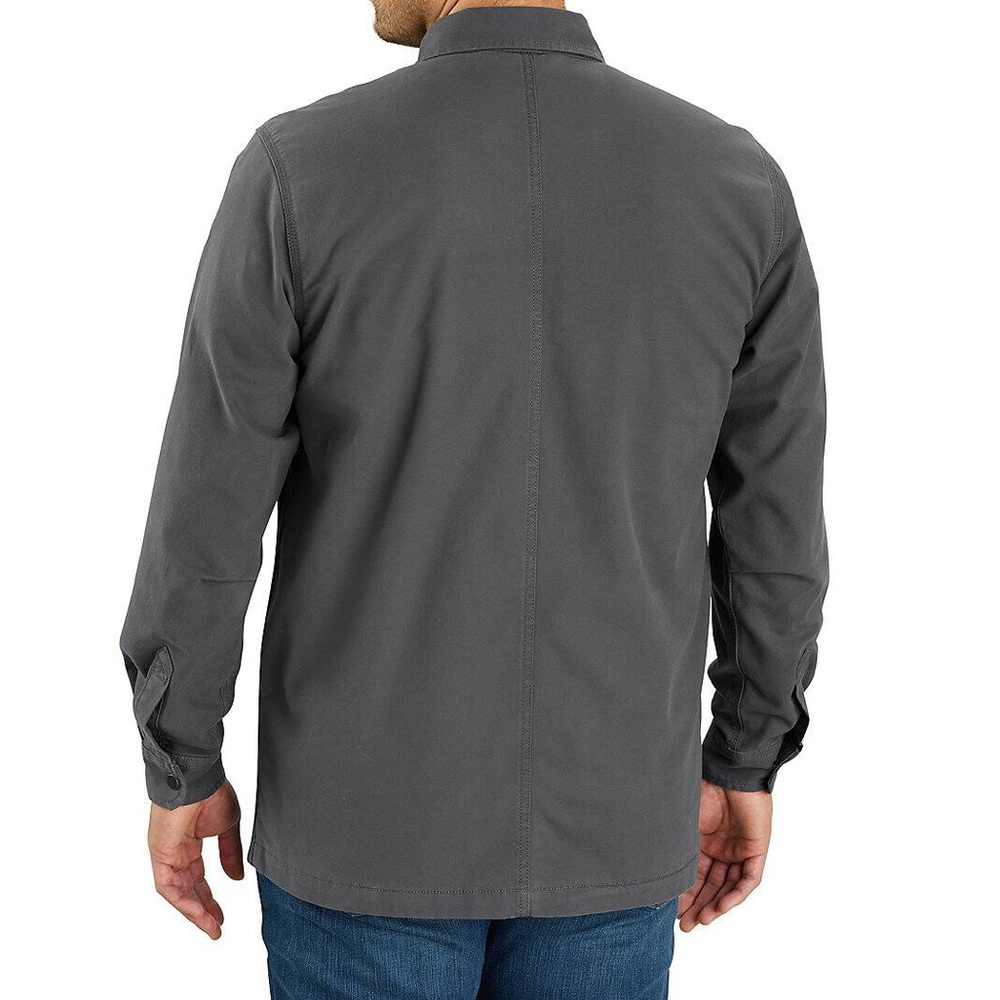 Carhartt Men's Dark Gray Shirt Jacket - Picture 2 of 5